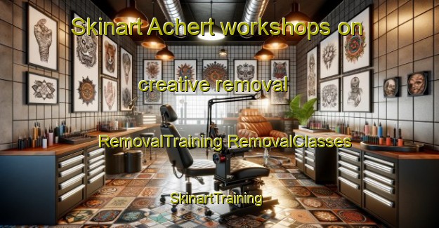 Skinart Achert workshops on creative removal | #RemovalTraining #RemovalClasses #SkinartTraining-Germany