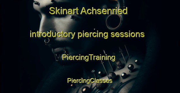 Skinart Achsenried introductory piercing sessions | #PiercingTraining #PiercingClasses #SkinartTraining-Germany