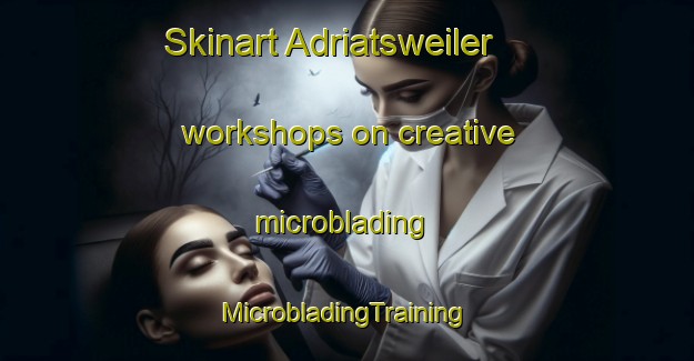 Skinart Adriatsweiler workshops on creative microblading | #MicrobladingTraining #MicrobladingClasses #SkinartTraining-Germany