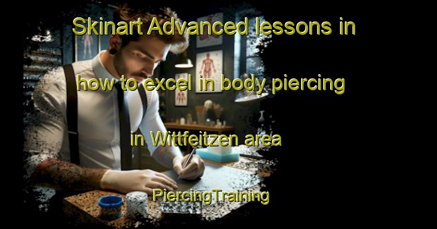 Skinart Advanced lessons in how to excel in body piercing in Wittfeitzen area | PiercingTraining | PiercingClasses | SkinartTraining-Germany