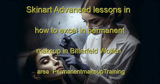 Skinart Advanced lessons in how to excel in permanent makeup in Bitterfeld Wolfen area | PermanentmakeupTraining | PermanentmakeupClasses | SkinartTraining-Germany