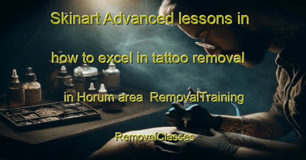 Skinart Advanced lessons in how to excel in tattoo removal in Horum area | RemovalTraining | RemovalClasses | SkinartTraining-Germany