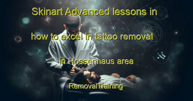 Skinart Advanced lessons in how to excel in tattoo removal in Hossenhaus area | RemovalTraining | RemovalClasses | SkinartTraining-Germany