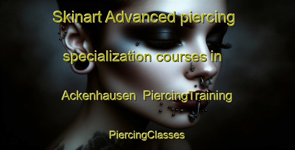 Skinart Advanced piercing specialization courses in Ackenhausen | #PiercingTraining #PiercingClasses #SkinartTraining-Germany