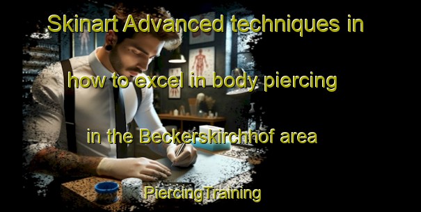Skinart Advanced techniques in how to excel in body piercing in the Beckerskirchhof area | PiercingTraining | PiercingClasses | SkinartTraining-Germany
