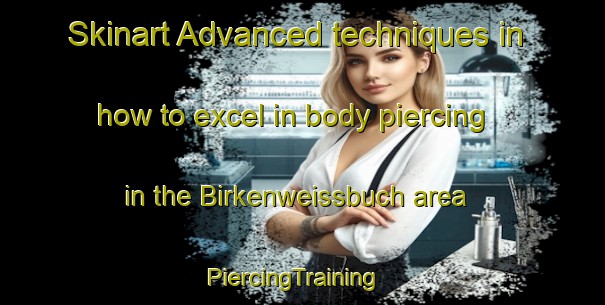 Skinart Advanced techniques in how to excel in body piercing in the Birkenweissbuch area | PiercingTraining | PiercingClasses | SkinartTraining-Germany