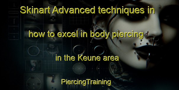 Skinart Advanced techniques in how to excel in body piercing in the Keune area | PiercingTraining | PiercingClasses | SkinartTraining-Germany