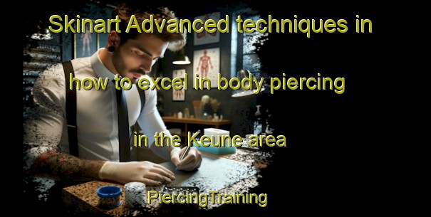 Skinart Advanced techniques in how to excel in body piercing in the Keune area | PiercingTraining | PiercingClasses | SkinartTraining-Germany