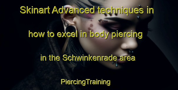 Skinart Advanced techniques in how to excel in body piercing in the Schwinkenrade area | PiercingTraining | PiercingClasses | SkinartTraining-Germany