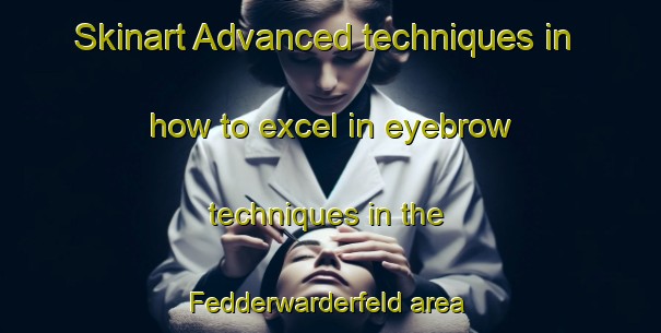Skinart Advanced techniques in how to excel in eyebrow techniques in the Fedderwarderfeld area | EyebrowTraining | EyebrowClasses | SkinartTraining-Germany