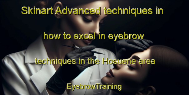 Skinart Advanced techniques in how to excel in eyebrow techniques in the Hosuene area | EyebrowTraining | EyebrowClasses | SkinartTraining-Germany