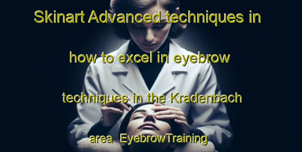 Skinart Advanced techniques in how to excel in eyebrow techniques in the Kradenbach area | EyebrowTraining | EyebrowClasses | SkinartTraining-Germany