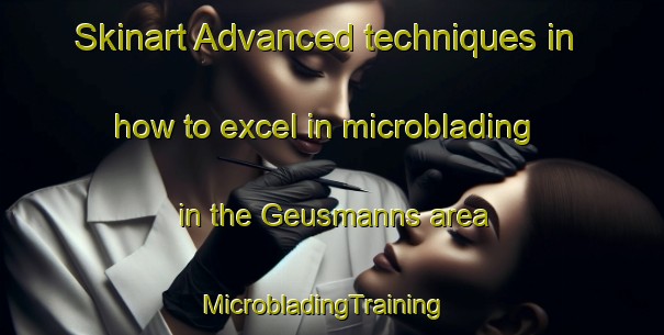 Skinart Advanced techniques in how to excel in microblading in the Geusmanns area | MicrobladingTraining | MicrobladingClasses | SkinartTraining-Germany