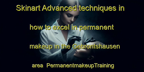 Skinart Advanced techniques in how to excel in permanent makeup in the Gebrontshausen area | PermanentmakeupTraining | PermanentmakeupClasses | SkinartTraining-Germany