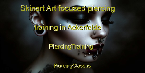 Skinart Art-focused piercing training in Ackerfelde | #PiercingTraining #PiercingClasses #SkinartTraining-Germany