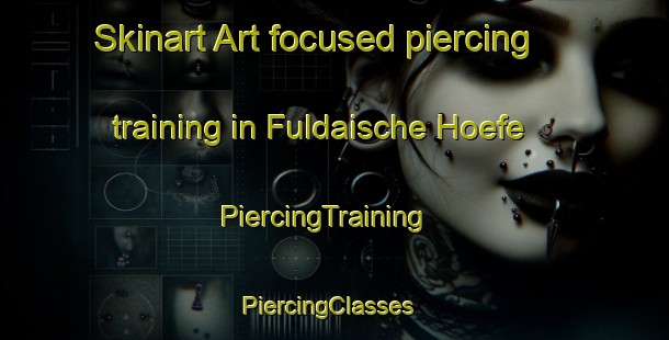 Skinart Art-focused piercing training in Fuldaische Hoefe | PiercingTraining | PiercingClasses | SkinartTraining-Germany
