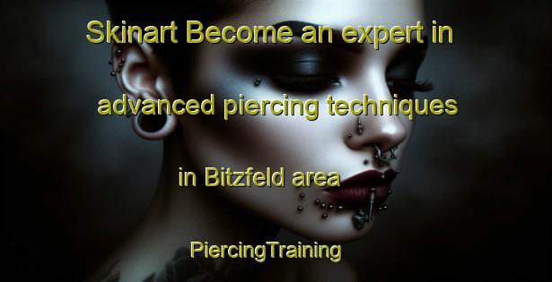 Skinart Become an expert in advanced piercing techniques in Bitzfeld area | PiercingTraining | PiercingClasses | SkinartTraining-Germany