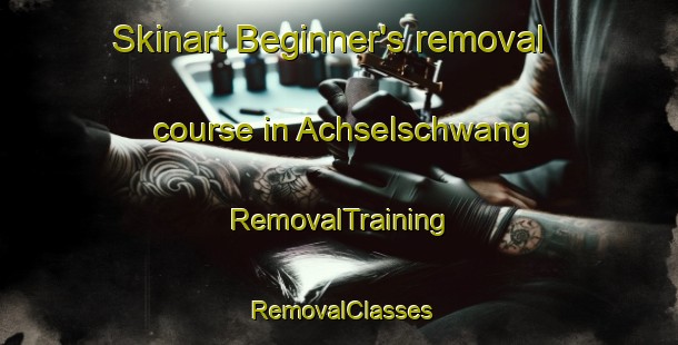 Skinart Beginner's removal course in Achselschwang | RemovalTraining | RemovalClasses | SkinartTraining-Germany