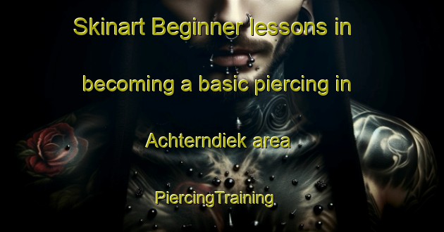 Skinart Beginner lessons in becoming a basic piercing in Achterndiek area | PiercingTraining | PiercingClasses | SkinartTraining-Germany