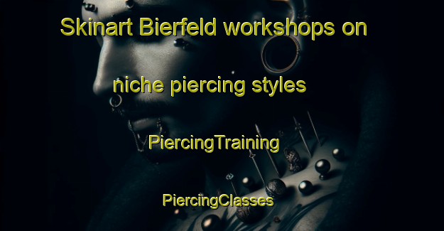 Skinart Bierfeld workshops on niche piercing styles | PiercingTraining | PiercingClasses | SkinartTraining-Germany
