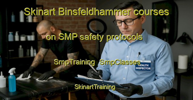Skinart Binsfeldhammer courses on SMP safety protocols | SmpTraining | SmpClasses | SkinartTraining-Germany