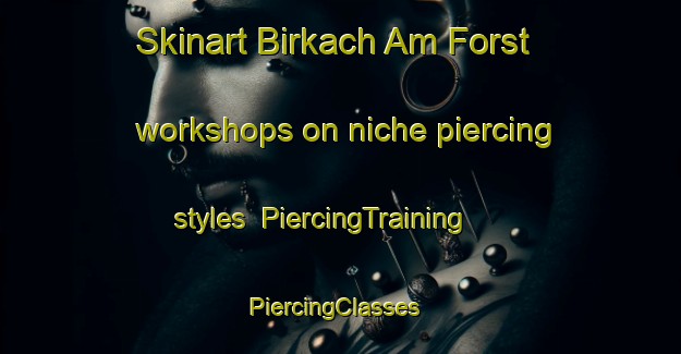Skinart Birkach Am Forst workshops on niche piercing styles | PiercingTraining | PiercingClasses | SkinartTraining-Germany