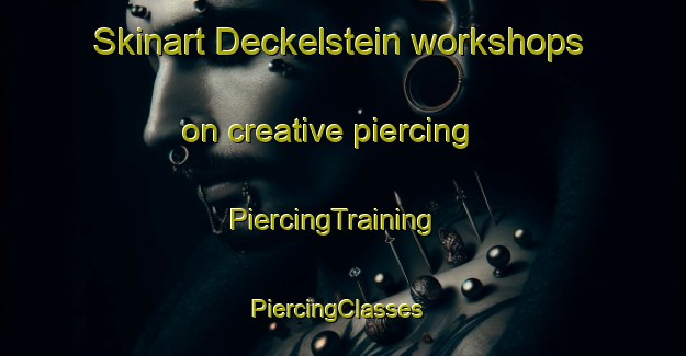 Skinart Deckelstein workshops on creative piercing | PiercingTraining | PiercingClasses | SkinartTraining-Germany