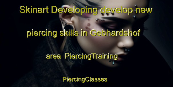 Skinart Developing develop new piercing skills in Gebhardshof area | PiercingTraining | PiercingClasses | SkinartTraining-Germany