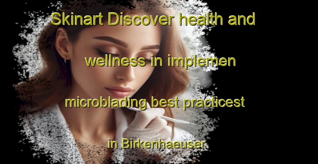 Skinart Discover health and wellness in implemen microblading best practicest in Birkenhaeuser | MicrobladingTraining | MicrobladingClasses | SkinartTraining-Germany