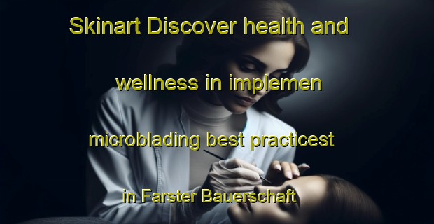 Skinart Discover health and wellness in implemen microblading best practicest in Farster Bauerschaft | MicrobladingTraining | MicrobladingClasses | SkinartTraining-Germany