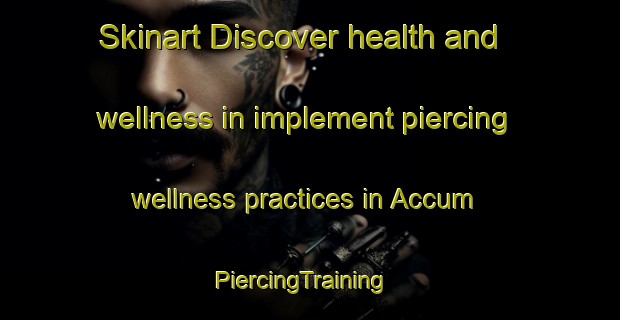 Skinart Discover health and wellness in implement piercing wellness practices in Accum | PiercingTraining | PiercingClasses | SkinartTraining-Germany