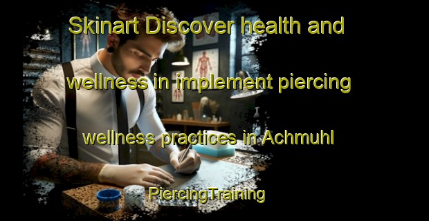 Skinart Discover health and wellness in implement piercing wellness practices in Achmuhl | PiercingTraining | PiercingClasses | SkinartTraining-Germany