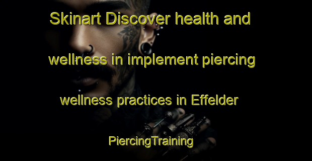 Skinart Discover health and wellness in implement piercing wellness practices in Effelder | PiercingTraining | PiercingClasses | SkinartTraining-Germany