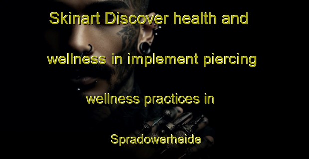 Skinart Discover health and wellness in implement piercing wellness practices in Spradowerheide | PiercingTraining | PiercingClasses | SkinartTraining-Germany