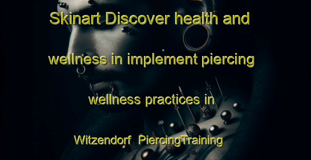 Skinart Discover health and wellness in implement piercing wellness practices in Witzendorf | PiercingTraining | PiercingClasses | SkinartTraining-Germany