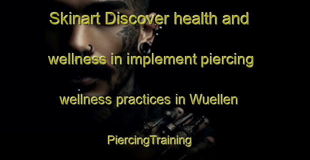 Skinart Discover health and wellness in implement piercing wellness practices in Wuellen | PiercingTraining | PiercingClasses | SkinartTraining-Germany