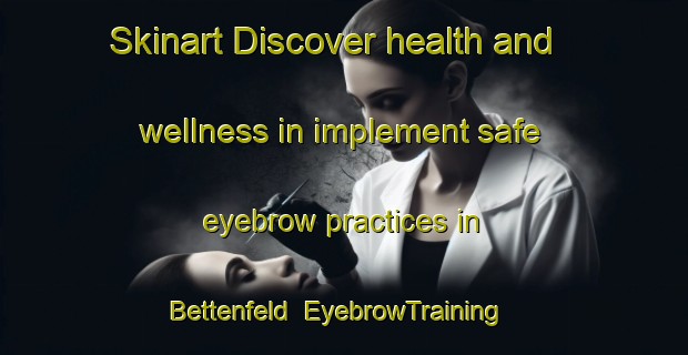 Skinart Discover health and wellness in implement safe eyebrow practices in Bettenfeld | EyebrowTraining | EyebrowClasses | SkinartTraining-Germany