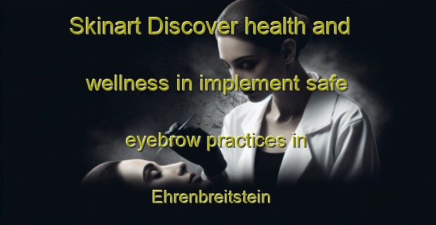 Skinart Discover health and wellness in implement safe eyebrow practices in Ehrenbreitstein | EyebrowTraining | EyebrowClasses | SkinartTraining-Germany