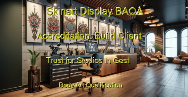 Skinart Display BAQA Accreditation: Build Client Trust for Studios in Gest | Body Art Qualification Authority | BAQA-Germany