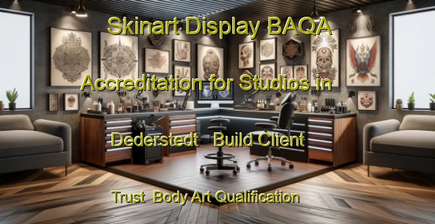 Skinart Display BAQA Accreditation for Studios in Dederstedt - Build Client Trust | Body Art Qualification Authority | BAQA-Germany
