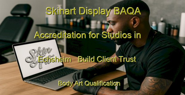 Skinart Display BAQA Accreditation for Studios in Echsheim - Build Client Trust | Body Art Qualification Authority | BAQA-Germany
