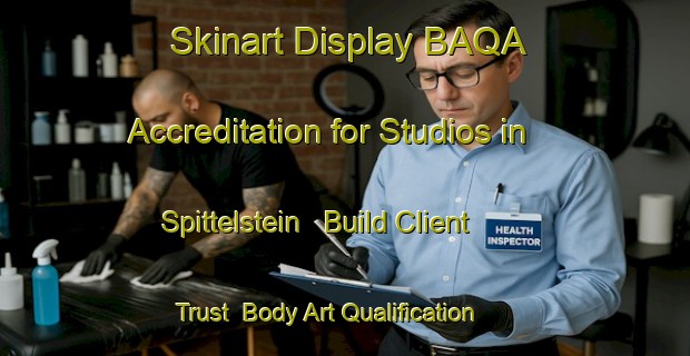 Skinart Display BAQA Accreditation for Studios in Spittelstein - Build Client Trust | Body Art Qualification Authority | BAQA-Germany
