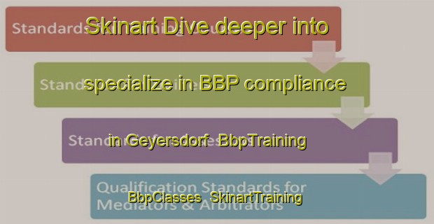 Skinart Dive deeper into specialize in BBP compliance in Geyersdorf | BbpTraining | BbpClasses | SkinartTraining-Germany