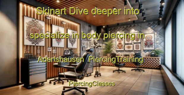 Skinart Dive deeper into specialize in body piercing in Adertshausen | #PiercingTraining #PiercingClasses #SkinartTraining-Germany