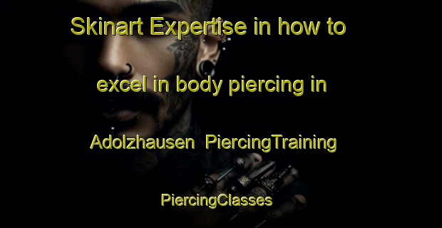Skinart Expertise in how to excel in body piercing in Adolzhausen | PiercingTraining | PiercingClasses | SkinartTraining-Germany
