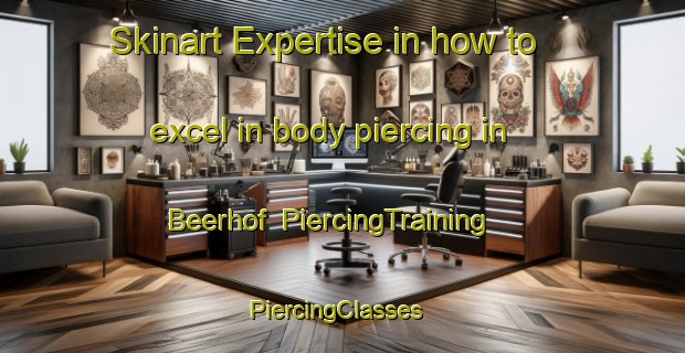 Skinart Expertise in how to excel in body piercing in Beerhof | PiercingTraining | PiercingClasses | SkinartTraining-Germany