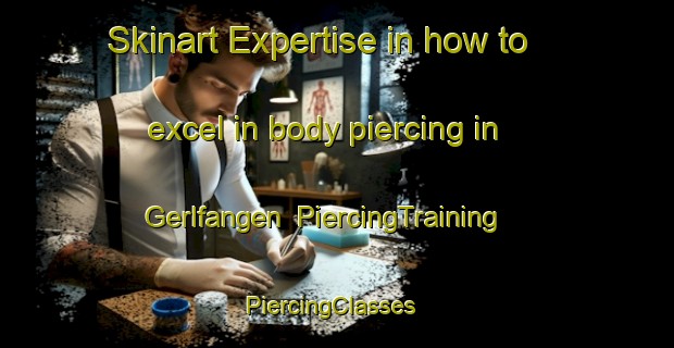 Skinart Expertise in how to excel in body piercing in Gerlfangen | PiercingTraining | PiercingClasses | SkinartTraining-Germany