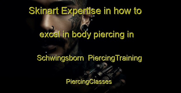 Skinart Expertise in how to excel in body piercing in Schwingsborn | PiercingTraining | PiercingClasses | SkinartTraining-Germany