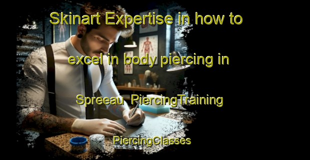 Skinart Expertise in how to excel in body piercing in Spreeau | PiercingTraining | PiercingClasses | SkinartTraining-Germany