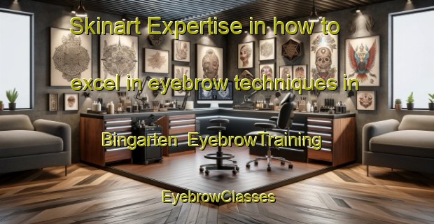 Skinart Expertise in how to excel in eyebrow techniques in Bingarten | EyebrowTraining | EyebrowClasses | SkinartTraining-Germany